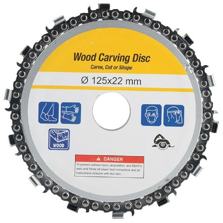 Tmosphere Chain Disc Woodworking 5MM Round Chain High-speed Angle Saws Plate Alloy High-speed Angle Grinding Tool 5 inche
Tmosphere Chain Disc Woodworking 5MM Round Chain High-speed Angle Saws Plate Alloy High-speed Angle Grinding Tool 5 inche