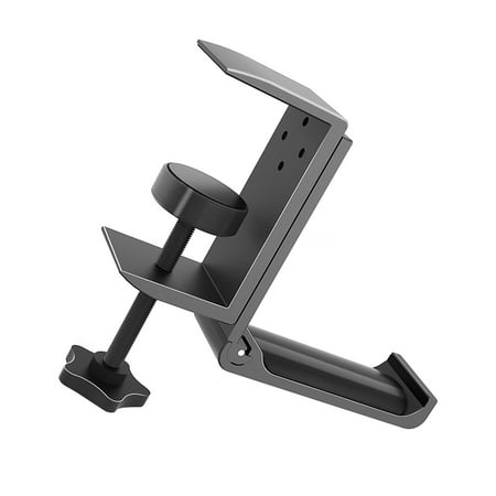 Universal Headset Hanger Headphone Hook Holder Desk Mount Stand Aluminum Alloy with Foldable Clamp Supports Horizontal Vertical Installation
Universal Headset Hanger Headphone Hook Holder Desk Mount Stand Aluminum Alloy with Foldable Clamp Supports Horizontal Vertical Installation