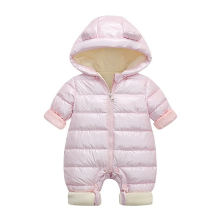 Baby Girls Boys Warm Hooded Snowsuit Jumpsuit Down Coat Romper Padded Outwear Jacket Snow Wear
Baby Girls Boys Warm Hooded Snowsuit Jumpsuit Down Coat Romper Padded Outwear Jacket Snow Wear