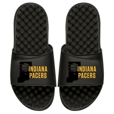 Youth ISlide Black Indiana Pacers Tonal Pop Slide Sandals