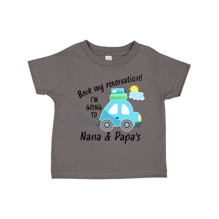 Inktastic Book My Reservation! I m Going to Nana and Papa s Gift Toddler Boy or Toddler Girl T-Shirt
Inktastic Book My Reservation! I m Going to Nana and Papa s Gift Toddler Boy or Toddler Girl T-Shirt
