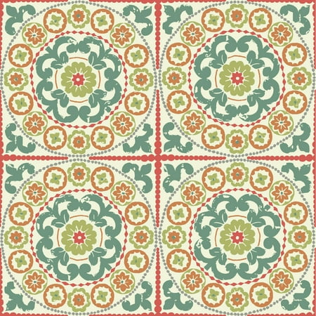 Modern Shapes Athens Wallpaper - Walmart.com