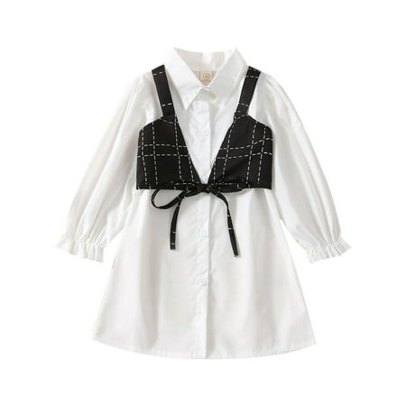 Kids Toddler Baby Girls Clothing Set Spring Summer Solid Cotton Long Sleeve Princess Dress Belt Outfits Clothes
Kids Toddler Baby Girls Clothing Set Spring Summer Solid Cotton Long Sleeve Princess Dress Belt Outfits Clothes