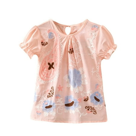 Machild Baby Girls Summer Cotton Floral Pattern T-shirt Tops Blouse Short Sleeve Children Casual Tee Shirts
Machild Baby Girls Summer Cotton Floral Pattern T-shirt Tops Blouse Short Sleeve Children Casual Tee Shirts