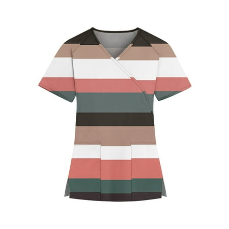 Clearance Top MIARHB Women s V-Neck Striped Color-Block Printing Short-Sleeved Overalls with Pocket Red XXXXXL
Clearance Top MIARHB Women s V-Neck Striped Color-Block Printing Short-Sleeved Overalls with Pocket Red XXXXXL