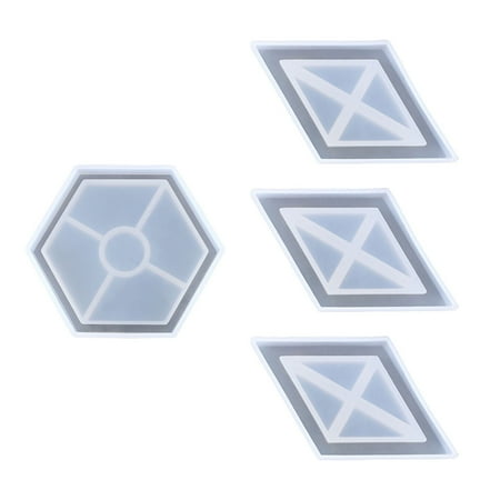 Yinmgmhj DIY Epoxy Storage Box Mold Rhombus Mirror Manual Hexagon Storag DIY Silicone Mould
Yinmgmhj DIY Epoxy Storage Box Mold Rhombus Mirror Manual Hexagon Storag DIY Silicone Mould