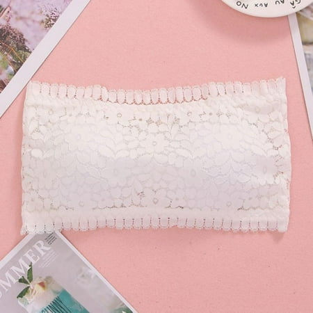 Women Lace Solid Color Floral Wire Free Padded Tube Top Beautiful Back Bras Strapless Sexy Hollow Out Lingerie
Women Lace Solid Color Floral Wire Free Padded Tube Top Beautiful Back Bras Strapless Sexy Hollow Out Lingerie