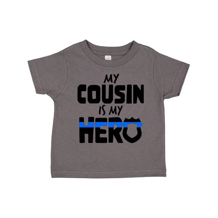 Inktastic My Cousin is My Hero Police Officer Family Gift Toddler Boy or Toddler Girl T-Shirt 
Inktastic My Cousin is My Hero Police Officer Family Gift Toddler Boy or Toddler Girl T-Shirt