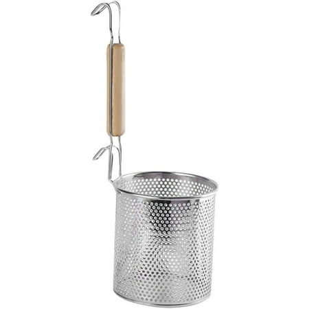 SLGHLSAHG Wooden Handle Stainless Steel Kitchen Dumplings Noodles Mesh Strainer Deep Frying Steaming Basket 14cm A28915
SLGHLSAHG Wooden Handle Stainless Steel Kitchen Dumplings Noodles Mesh Strainer Deep Frying Steaming Basket 14cm A28915