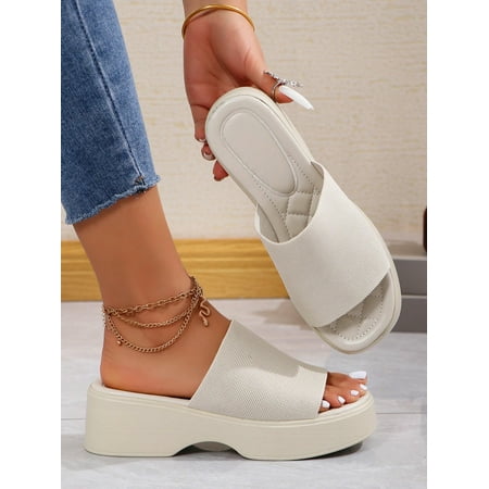 ASWMXR Fashionable Breathable Mesh Wedge Slipper With Plaid Patterned Design For Spring/Summer 24 Comfortable And Casual Women‘s Slipper
ASWMXR Fashionable Breathable Mesh Wedge Slipper With Plaid Patterned Design For Spring/Summer 24 Comfortable And Casual Women‘s Slipper