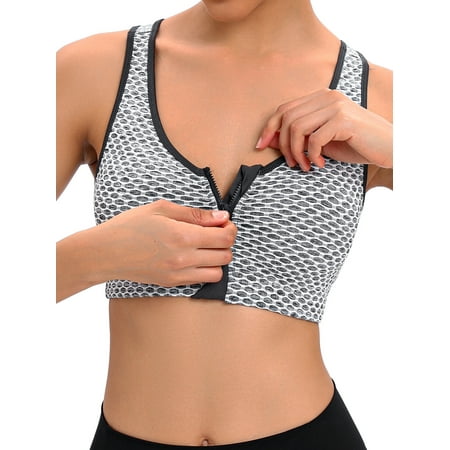 YouLoveIt Sports Bra for Women Front Zipper Closure Sports Bra Padded Yoga Bra Workout Yoga Bra Crop Tops Push Up Bra Workout Yoga Bra Racerback Yoga Bras
YouLoveIt Sports Bra for Women Front Zipper Closure Sports Bra Padded Yoga Bra Workout Yoga Bra Crop Tops Push Up Bra Workout Yoga Bra Racerback Yoga Bras