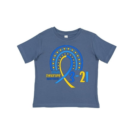 Inktastic 3-21 World Down Syndrome Day Blue and Yellow Rainbow Ribbon Gift Toddler Boy or Toddler Girl T-Shirt
Inktastic 3-21 World Down Syndrome Day Blue and Yellow Rainbow Ribbon Gift Toddler Boy or Toddler Girl T-Shirt