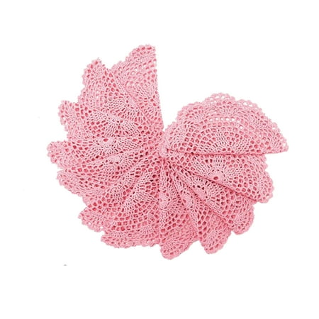 Prolriy Placemat Clearance Hand Knitted Hook Floral Hollowed Out Circular Decorative Pads Foreign Trade Plate Pads Insulated Table MATS 20cm Pink
Prolriy Placemat Clearance Hand Knitted Hook Floral Hollowed Out Circular Decorative Pads Foreign Trade Plate Pads Insulated Table MATS 20cm Pink