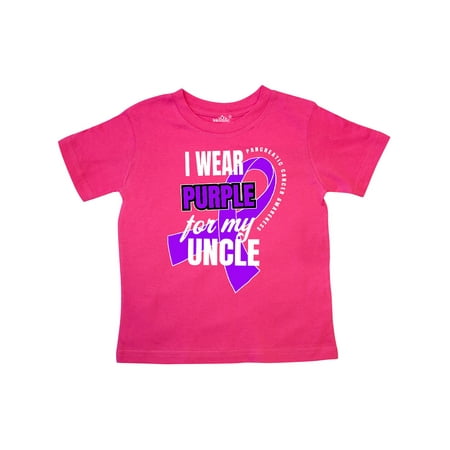 Inktastic I Wear Purple For My Uncle Pancreatic Cancer Awareness Gift Toddler Boy or Toddler Girl T-Shirt
Inktastic I Wear Purple For My Uncle Pancreatic Cancer Awareness Gift Toddler Boy or Toddler Girl T-Shirt