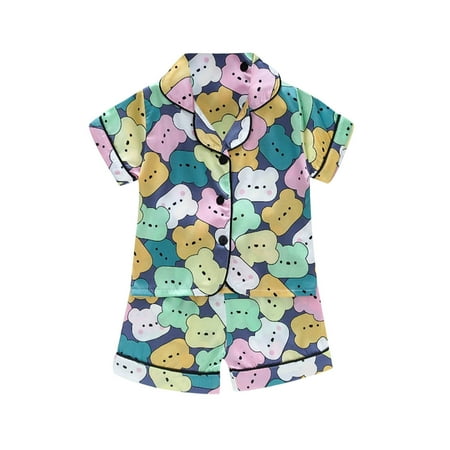 Dpytoraw Toddler Girls Boys Short Sleeve Cartoon Prints Tops Shorts 2PCS Outfits Clothes Set Size 18-24 Months
Dpytoraw Toddler Girls Boys Short Sleeve Cartoon Prints Tops Shorts 2PCS Outfits Clothes Set Size 18-24 Months