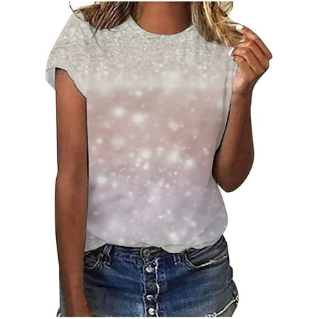 YFPWM Work out Clothes Gym for Women Corset Tops Trendy Tops Petite Tops Golf Shirts Work Shirts Cute Blouses Fall Blouses Round Neck Digital Print Short Sleeve Shirt
YFPWM Work out Clothes Gym for Women Corset Tops Trendy Tops Petite Tops Golf Shirts Work Shirts Cute Blouses Fall Blouses Round Neck Digital Print Short Sleeve Shirt