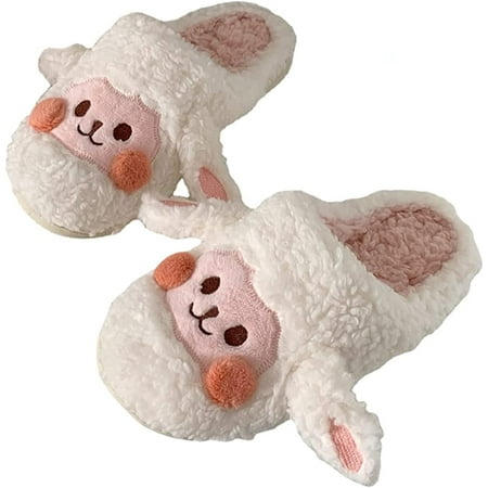 CoCopeaunt Kawaii Little Sheep Slippers Fluffy Warm House Slippers Fuzzy Slippers Women Cute Cozy Plush Comfy Slippers
CoCopeaunt Kawaii Little Sheep Slippers Fluffy Warm House Slippers Fuzzy Slippers Women Cute Cozy Plush Comfy Slippers