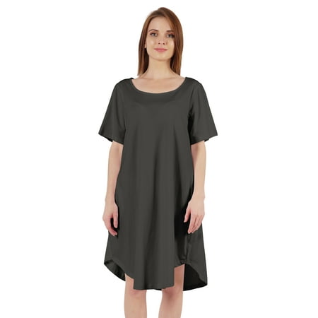 Inkmeso Nightgowns for WoMen s Short Sleeve W/ Round Neck Nightdress Jersey Tunic Loungewear
Inkmeso Nightgowns for WoMen s Short Sleeve W/ Round Neck Nightdress Jersey Tunic Loungewear