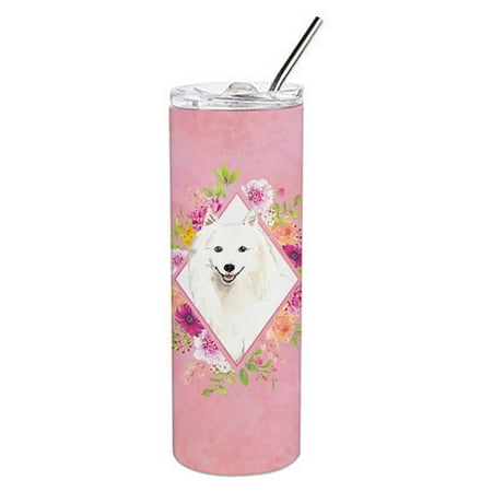 Carolines Treasures CK4229TBL20 Japanese Spitz Pink Flowers Stainless Steel 20 oz Skinny Tumbler 20 oz multicolor
Carolines Treasures CK4229TBL20 Japanese Spitz Pink Flowers Stainless Steel 20 oz Skinny Tumbler 20 oz multicolor