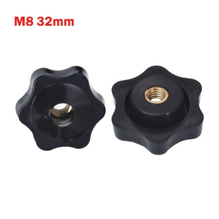 10pcs Through Hole Brass Female Thread Clamping Nuts Knob Handle M4 M6 M8 M10