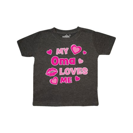 Inktastic Valentine s Day My Oma Loves Me Hearts and Lips Gift Toddler Boy or Toddler Girl T-Shirt
Inktastic Valentine s Day My Oma Loves Me Hearts and Lips Gift Toddler Boy or Toddler Girl T-Shirt