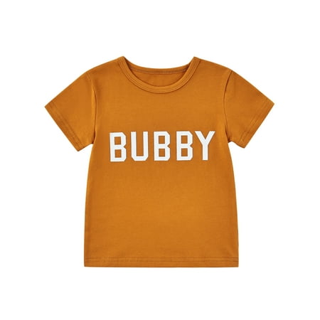 LisenraIn Baby Boy Short Sleeve T Shirts Unisex Letter Print Casual Blouse Tee Girls Infant Summer Clothes
LisenraIn Baby Boy Short Sleeve T Shirts Unisex Letter Print Casual Blouse Tee Girls Infant Summer Clothes