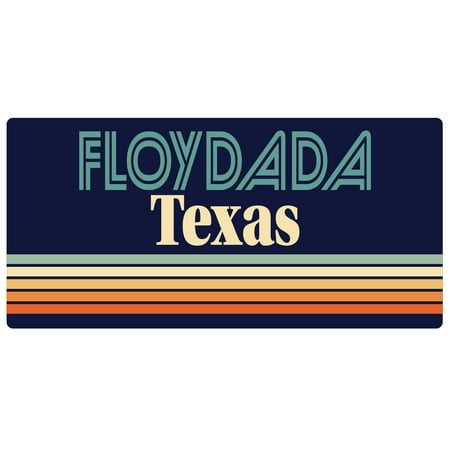 Floydada Texas 5 x 2.5-Inch Fridge Magnet Retro Design