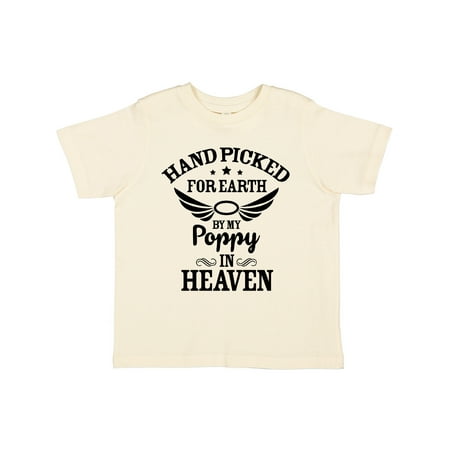 Inktastic Handpicked for Earth By My Poppy in Heaven with Angel Wings` Gift Toddler Boy or Toddler Girl T-Shirt
Inktastic Handpicked for Earth By My Poppy in Heaven with Angel Wings` Gift Toddler Boy or Toddler Girl T-Shirt
