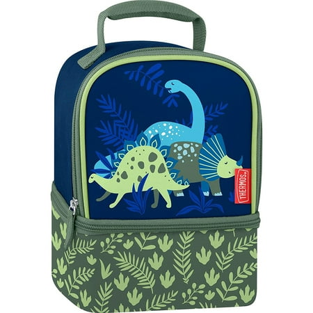 Thermos Kid s Dual Compartment Soft Lunch Box - Dinosaur Kingdom
