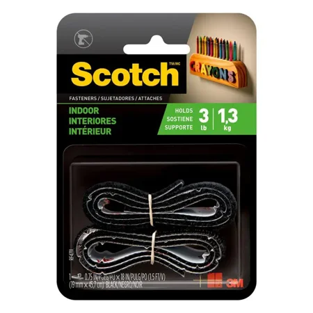 3/4 X 18 3M Rf4711 Black Scotch Fastener Reclosable General Purpose Indoor Fastener
3/4 X 18 3M Rf4711 Black Scotch Fastener Reclosable General Purpose Indoor Fastener