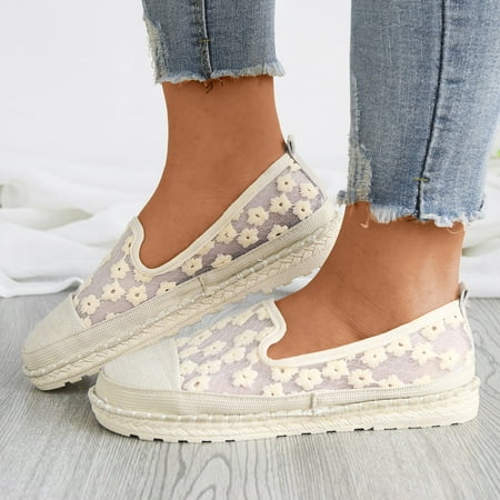 Cathalem Lite Womens Sneaker Women Floral Casual Shoes Casual Slip On Soft Sole Flat Sneaker Wedges Shoes for Women Wedding Beige 8.5
Cathalem Lite Womens Sneaker Women Floral Casual Shoes Casual Slip On Soft Sole Flat Sneaker Wedges Shoes for Women Wedding Beige 8.5