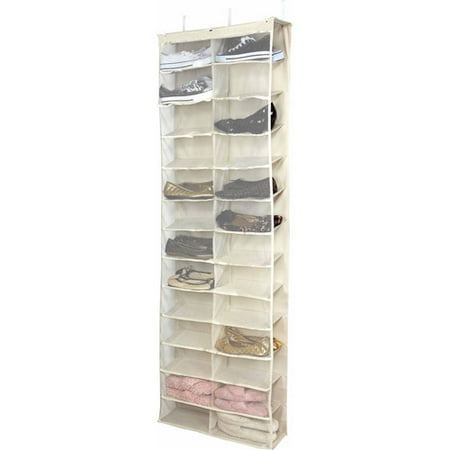 Simplify 26 Shelf Over The Door Shoe Rack Walmart Com