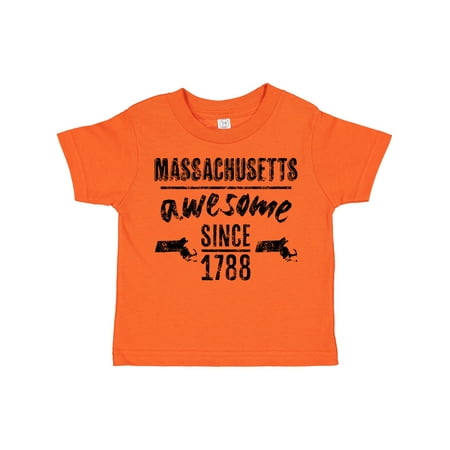 Inktastic Massachusetts Awesome Since 1788 Boys or Girls Toddler T-Shirt
Inktastic Massachusetts Awesome Since 1788 Boys or Girls Toddler T-Shirt