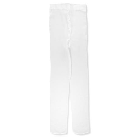 Marilyn Taylor Girls Footed Dance Tights - white 12 - 14