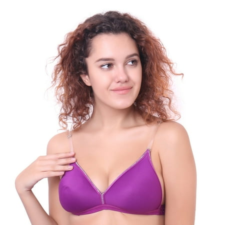 Women s Backless Light Padded Bra with Transparent Back Strap Comfortable Push Lingerie B C and D Cup Bra
Women s Backless Light Padded Bra with Transparent Back Strap Comfortable Push Lingerie B C and D Cup Bra
