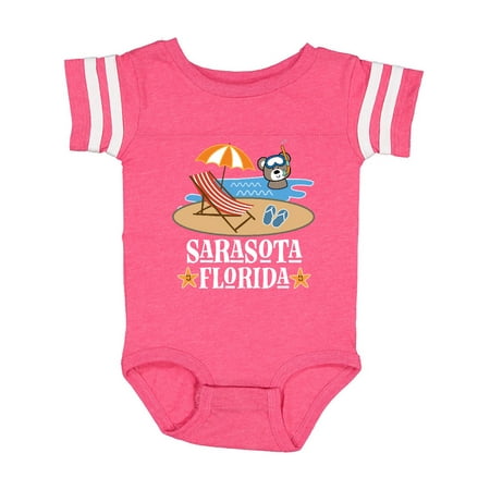 Inktastic Sarasota Florida Beach Vacation Gift Baby Boy or Baby Girl Bodysuit