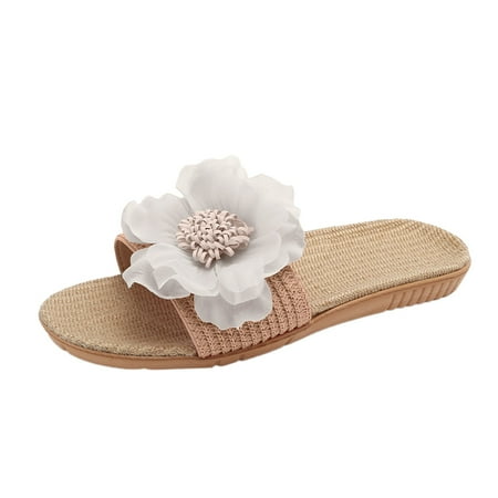 Ladies slippers summer cool linen soles comfortable slippers soft soles outdoor breathable cotton linen sandals flower linen slippers Womens Hot Sandals Cute Sandals for Women Sparkly
Ladies slippers summer cool linen soles comfortable slippers soft soles outdoor breathable cotton linen sandals flower linen slippers Womens Hot Sandals Cute Sandals for Women Sparkly