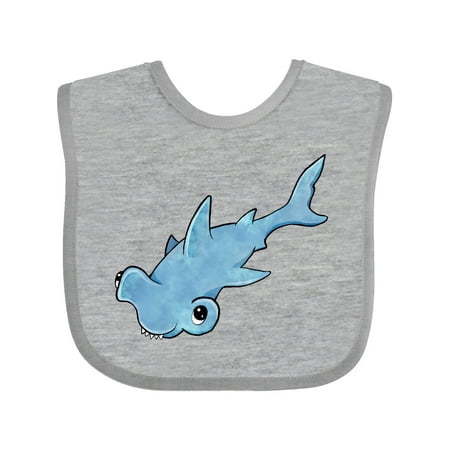 Inktastic Cute Hammerhead Shark Gift Baby Boy or Baby Girl Bib