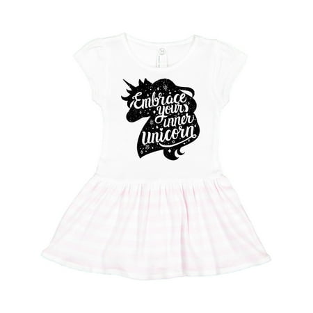 Inktastic Embrace Your Inner Unicorn with Silhouette in Black Grunge Gift Toddler Girl Dress
Inktastic Embrace Your Inner Unicorn with Silhouette in Black Grunge Gift Toddler Girl Dress
