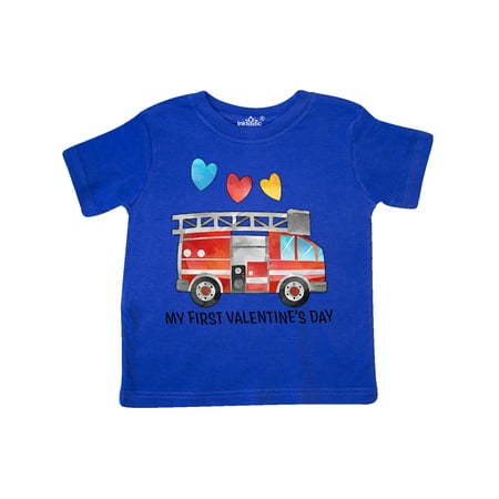 Inktastic My 1st Valentine s Day Fire Truck with Hearts Gift Toddler Boy or Toddler Girl T-Shirt
Inktastic My 1st Valentine s Day Fire Truck with Hearts Gift Toddler Boy or Toddler Girl T-Shirt