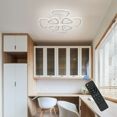 Garwarm LED Ceiling Lights Dimmable Acrylic Chandelier with Remote Control 90W 8 Heads Flower Shape Flush Mount Ceiling Lamp for Living Dining Room Kitchen Bedroom(White/3000-6500K)
Garwarm LED Ceiling Lights Dimmable Acrylic Chandelier with Remote Control 90W 8 Heads Flower Shape Flush Mount Ceiling Lamp for Living Dining Room Kitchen Bedroom(White/3000-6500K)
