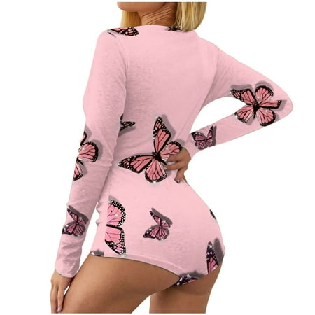 JeashCHAT Lingerie for Women Sexy Naughty Women’s Valentine s Day Not Positioned Print V-neck Long Sleeve Sexy Bodysuit Sexy Lingerie Pajamas Romper 
JeashCHAT Lingerie for Women Sexy Naughty Women’s Valentine s Day Not Positioned Print V-neck Long Sleeve Sexy Bodysuit Sexy Lingerie Pajamas Romper