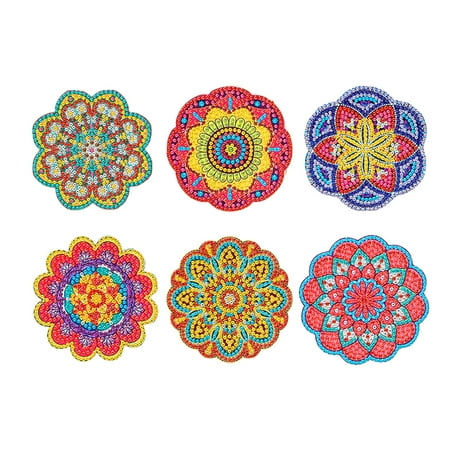 SHUWND 6pcs/set Wooden Coaster Mandala Painting Coaster for Room Decoration (BD006)
SHUWND 6pcs/set Wooden Coaster Mandala Painting Coaster for Room Decoration (BD006)