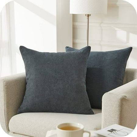 Top Finel Large Decorative Accent Throw Pillow Covers Soft Chenille Cushion Case Cover Grey Euro Pillowcase 16x16 for Living Room Bed Sofa Pack of 2 Modern Dark Grey
Top Finel Large Decorative Accent Throw Pillow Covers Soft Chenille Cushion Case Cover Grey Euro Pillowcase 16x16 for Living Room Bed Sofa Pack of 2 Modern Dark Grey