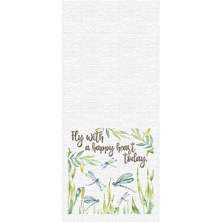 Fly with a happy heart Towel