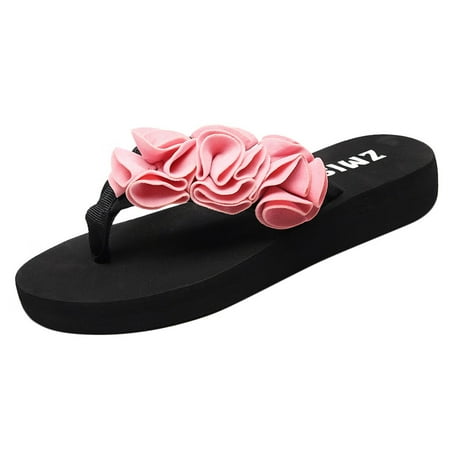 bvgfsahne Summer Fashion Women s Flower Clip Toe Flip Flops Non-Slip Wedges Beach Slippers
bvgfsahne Summer Fashion Women s Flower Clip Toe Flip Flops Non-Slip Wedges Beach Slippers