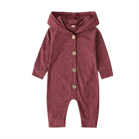 Simplmasygenix Infant Jumpsuit Clearance Travel Essentials Boys And Girls Long Sleeve Hooded Bodysuit Single Breasted Solid Color Fashion Romper
Simplmasygenix Infant Jumpsuit Clearance Travel Essentials Boys And Girls Long Sleeve Hooded Bodysuit Single Breasted Solid Color Fashion Romper