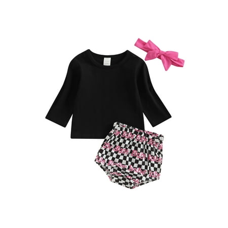 Bagilaanoe 3pcs Newborn Baby Girl Short Pants Set Long Sleeve Pullover Tops + Printing Shorts + Headdress 6M 9M 12M 18M Infant Casual Outfits
Bagilaanoe 3pcs Newborn Baby Girl Short Pants Set Long Sleeve Pullover Tops + Printing Shorts + Headdress 6M 9M 12M 18M Infant Casual Outfits