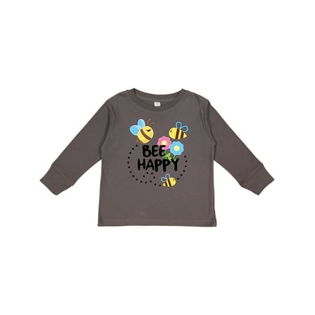 Inktastic Bee Happy with Flowers Gift Toddler Boy or Toddler Girl Long Sleeve T-Shirt
Inktastic Bee Happy with Flowers Gift Toddler Boy or Toddler Girl Long Sleeve T-Shirt