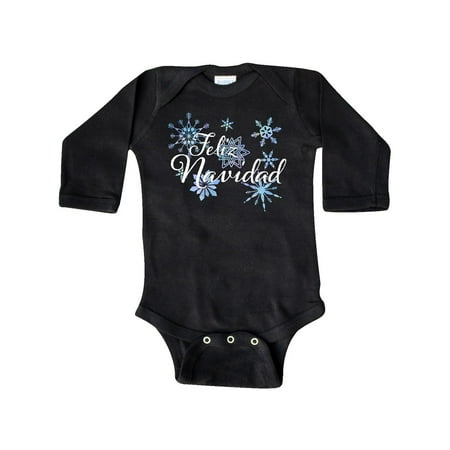 Inktastic Feliz Navidad white writing with snowflakes Gift Baby Boy or Baby Girl Long Sleeve Bodysuit
Inktastic Feliz Navidad white writing with snowflakes Gift Baby Boy or Baby Girl Long Sleeve Bodysuit